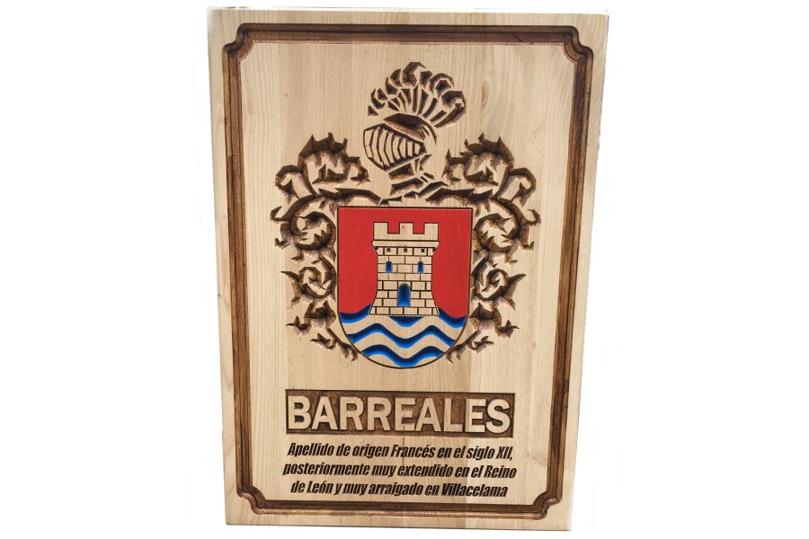 Escudo Heráldico Personalizado “Barreales”
