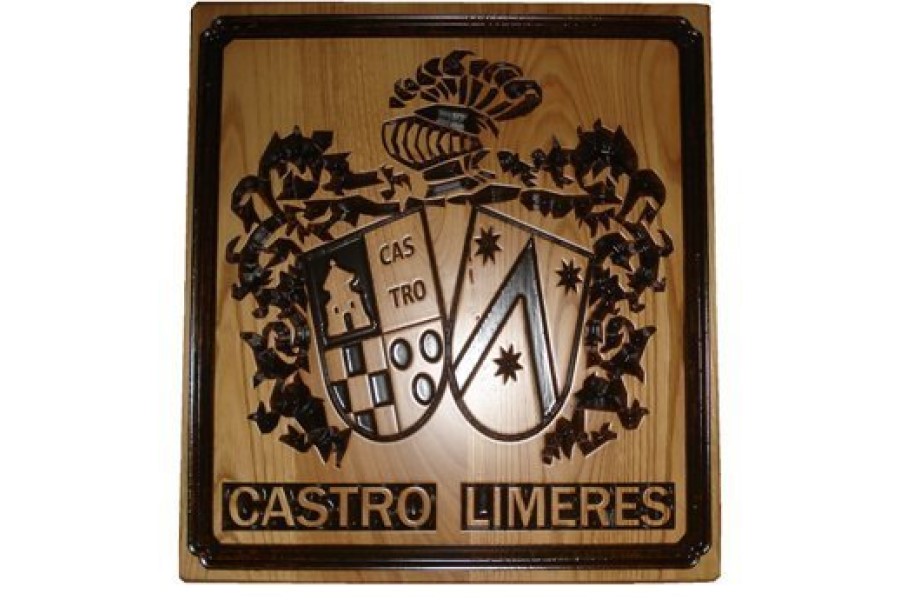 Escudo Heráldico doble “Castro Limeres”