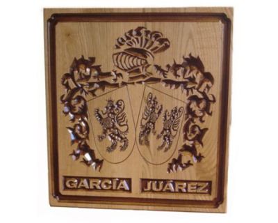 Escudo Heráldico doble «García Juárez»