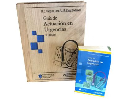 Bonito detalle para los ponentes de una charla grabado en madera