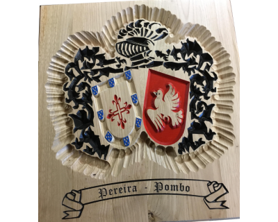 Escudo Heráldico doble «Pereira Pombo»