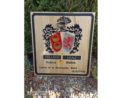 Escudo Heráldico doble «Collado Díaz»