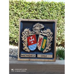 Escudo Heráldico doble «Méndez Cruz»