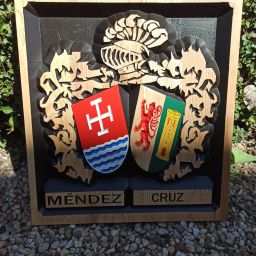 Escudo Heráldico doble «Méndez Cruz»