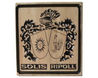 Escudo Heráldico doble «Solís Ripoll»