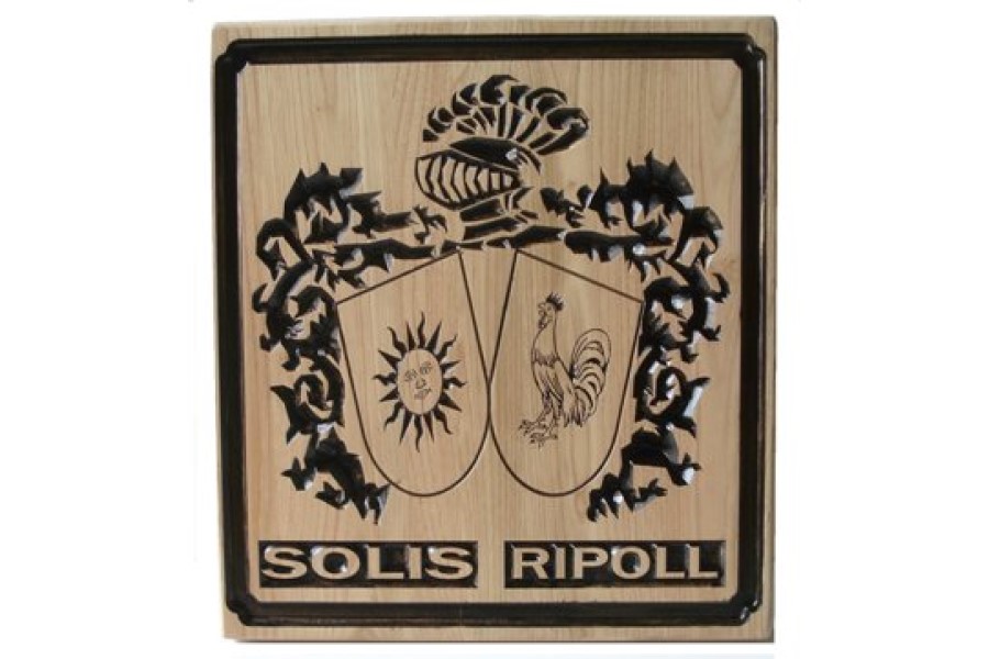 Escudo Heráldico doble “Solís Ripoll”