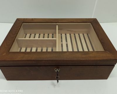 Caja humidificadora para puros